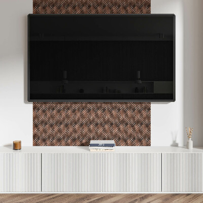 Vinylový nástěnný panel Dřevěný vzor rybí kosti
