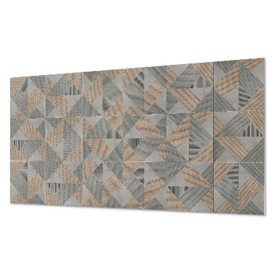 Dekorační panel na zeď Geometrický trojúhelníkový vzor