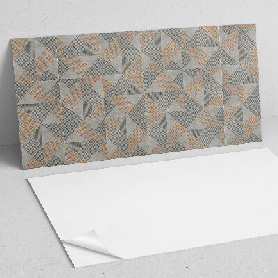 Dekorační panel na zeď Geometrický trojúhelníkový vzor