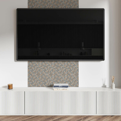 Dekorační panel na zeď Geometrický trojúhelníkový vzor