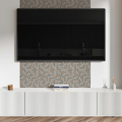 Dekorační panel na zeď Geometrický trojúhelníkový vzor