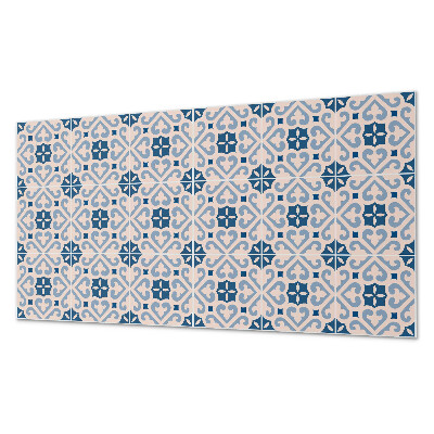 Dekorační panel na zeď Vzor s ornamenty na dlaždicích