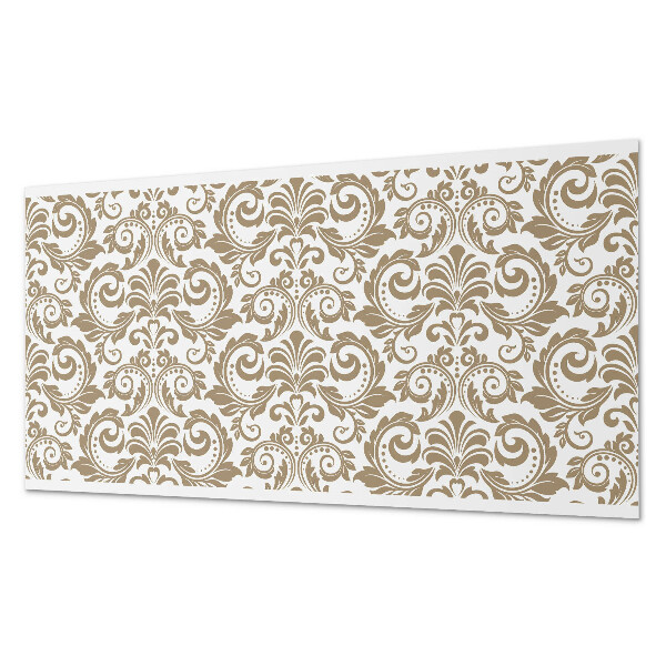 Samolepící obkladový panel Rostlinný vzor s ornamenty