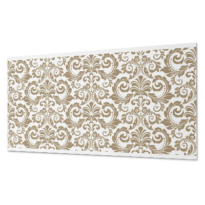Samolepící obkladový panel Rostlinný vzor s ornamenty