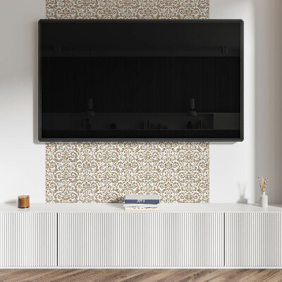Samolepící obkladový panel Rostlinný vzor s ornamenty