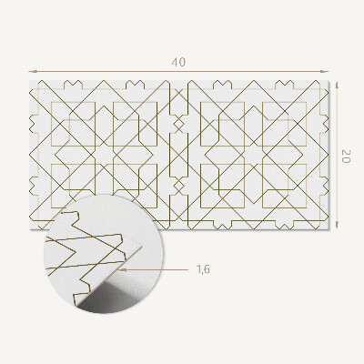 Samolepící obkladový panel Geometrický vzor čáry
