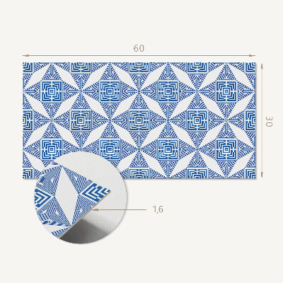 Vinylový nástěnný panel Vzor geometrické mřížky