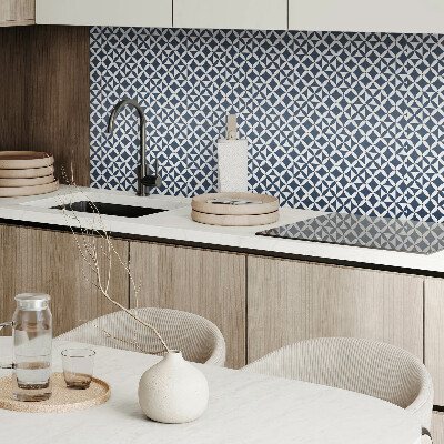 Vinylový nástěnný panel Geometrický květinový vzor