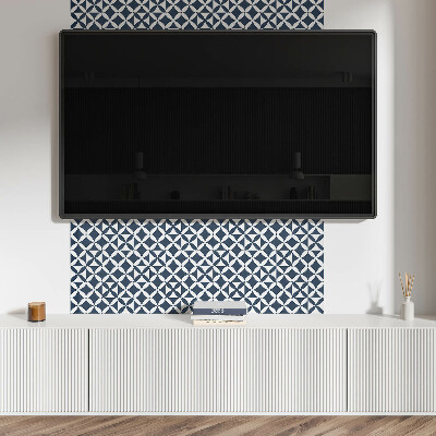 Vinylový nástěnný panel Geometrický květinový vzor