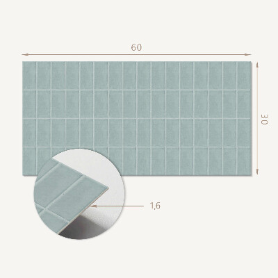 Dekorační panel na zeď Geometrický vzor dlaždic