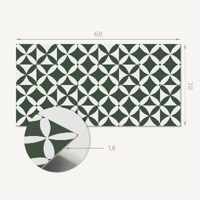 Samolepící obkladový panel Geometrický šachovnicový vzor