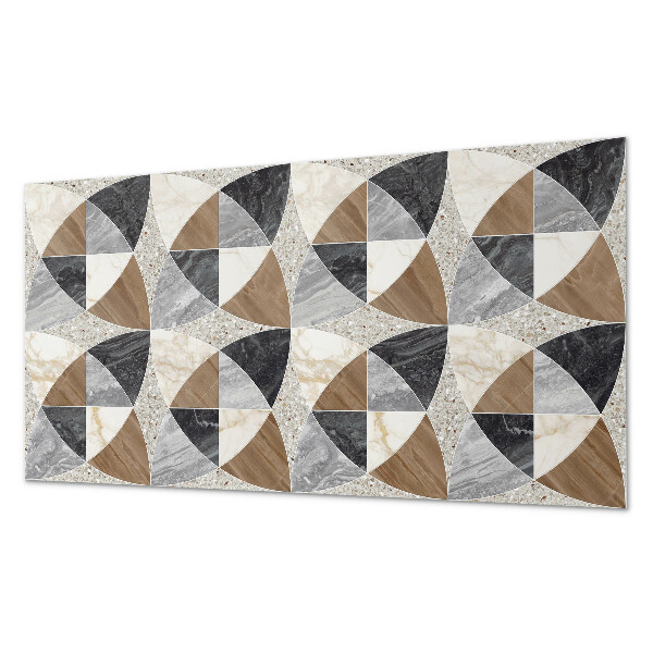 Vinylový nástěnný panel Geometrický vzor dlaždic