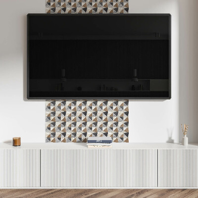Vinylový nástěnný panel Geometrický vzor dlaždic