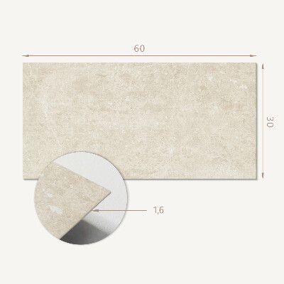 Vinylový nástěnný panel Přírodní světlý kámen