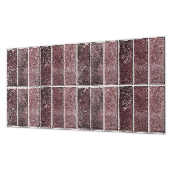 Dekorační panel na zeď Svislé pruhy v mozaice