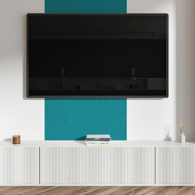 Vinylový nástěnný panel Barva tyrkysová