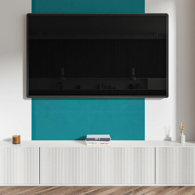 Vinylový nástěnný panel Barva tyrkysová