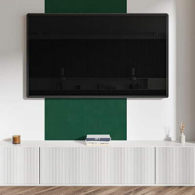 Dekorační panel na zeď Barva tmavě zelená