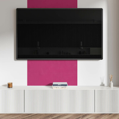 Dekorační panel na zeď Barva Růžová