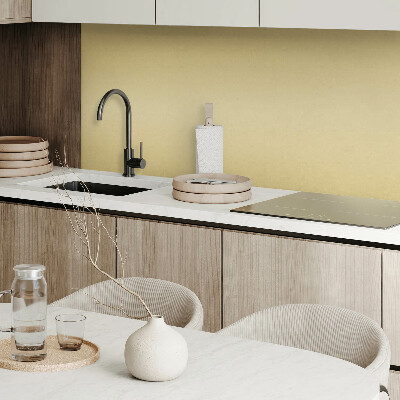 Vinylový nástěnný panel Pastelově žlutá barva