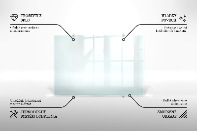 Panel za kuchyňskou linku Transparentní