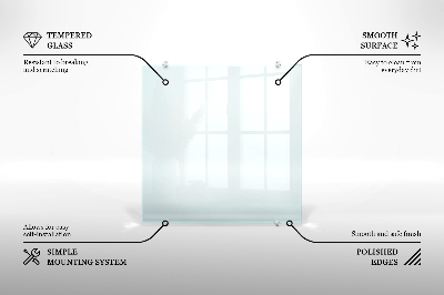 Panel za kuchyňskou linku Transparentní