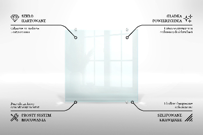 Panel za kuchyňskou linku Transparentní