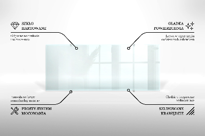 Panel za kuchyňskou linku Transparentní