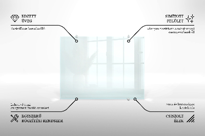 Panel za kuchyňskou linku Transparentní