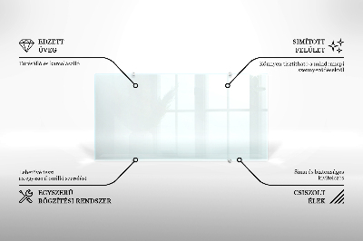 Panel za kuchyňskou linku Transparentní