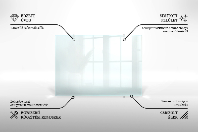 Panel za kuchyňskou linku Transparentní