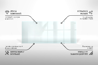 Panel za kuchyňskou linku Transparentní