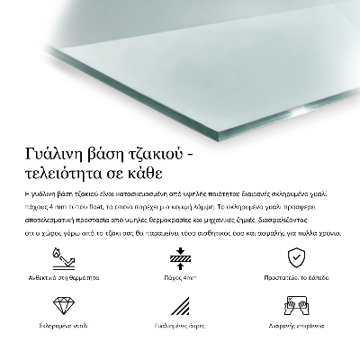 Sklo před krb průhledný v obdélníkovém tvaru