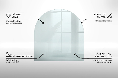 Sklo před krb transparentne v neregulérním tvaru