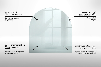 Sklo před krb transparentne v neregulérním tvaru