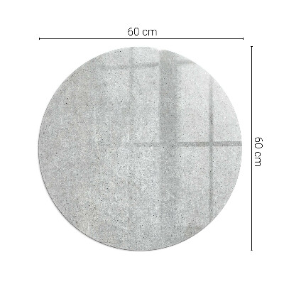 Sklo pod krb kruhové Betonová textura v syrovém stylu