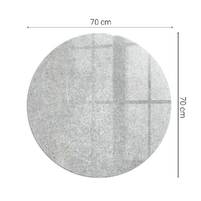 Sklo pod krb kruhové Betonová textura v syrovém stylu