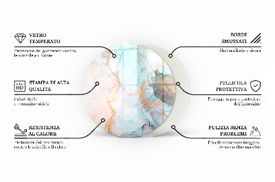 Podložka pod krbová kamna Geometrické abstrakce ve tvarech