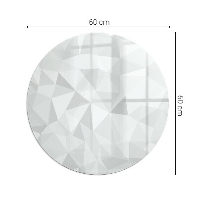 Podložka pod krbová kamna Geometrické abstrakce ve tvarech