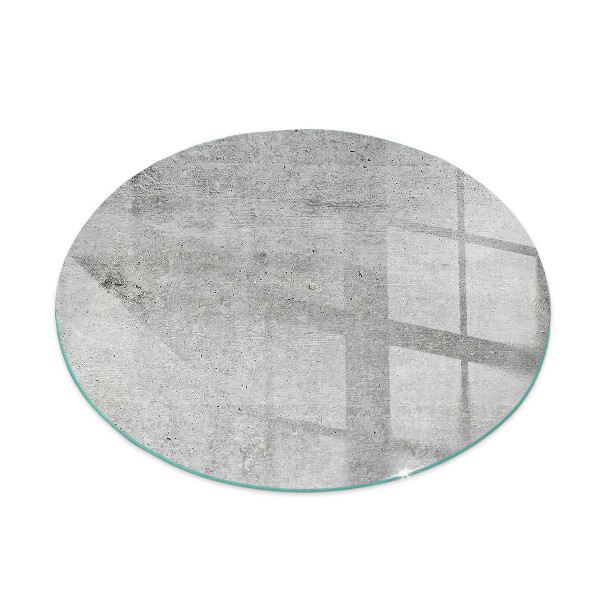 Podložka pod krbová kamna Surový beton v minimalistickém stylu