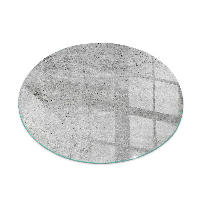 Podložka pod krbová kamna Surový beton v minimalistickém stylu
