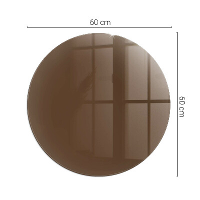 Podložka pod krbová kamna Barva Hnědá