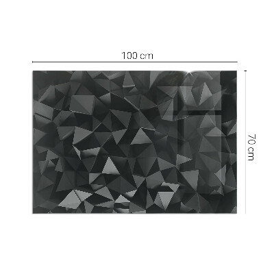 Sklo pod krbová kamna Trojrozměrná geometrie