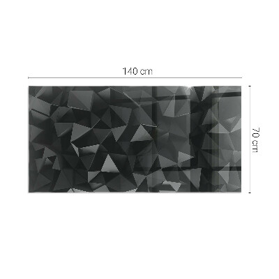 Sklo pod krbová kamna Trojrozměrná geometrie