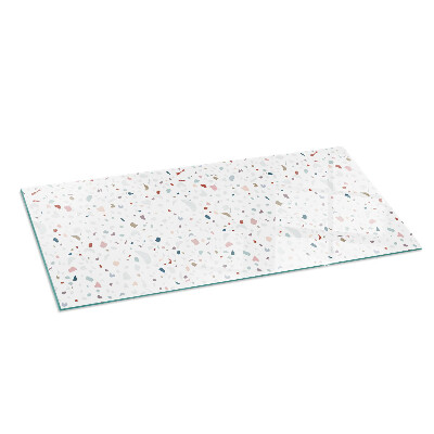 Sklo pod kamna obdélníkové Vzor s malými tvary