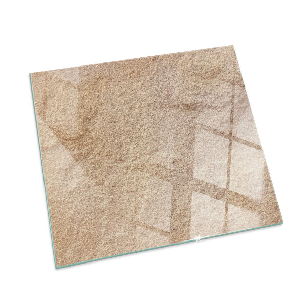 Sklo pod kamna obdélníkové Textura přírodního kamene