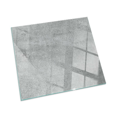 Sklo pod krbová kamna Surová betonová textura