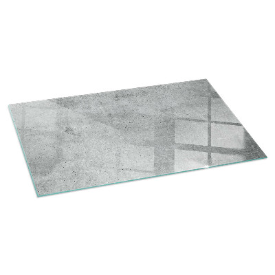 Sklo pod krbová kamna Surová betonová textura