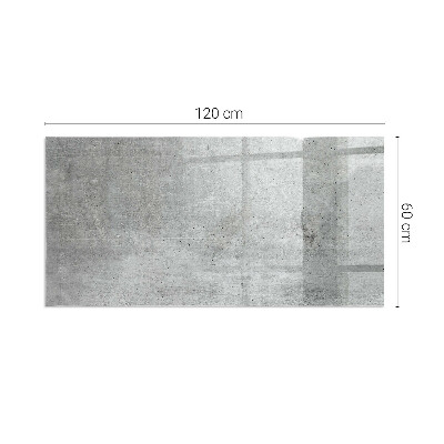 Sklo pod krbová kamna Surová betonová textura