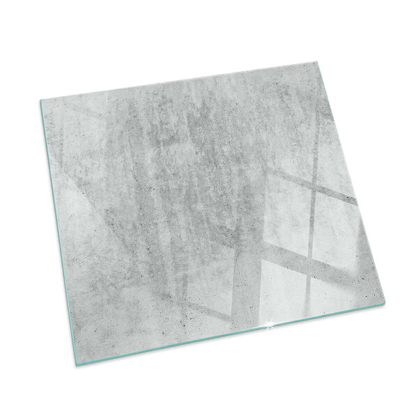 Sklo pod krbová kamna Surová betonová textura